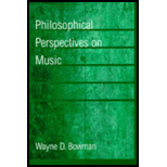 Philosophical Perspectives on Music