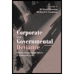 Corporate and Governmental Deviance: Problems of Organizational Behavior in Contemporary Society