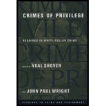 Crimes of Privilege: Readings in White-Collar Crime