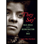 They Say: Ida B. Wells and the Reconstruction of Race