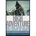 High Adventure: The True Story of the First Ascent of Everest