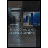 School Crime and Juvenile Justice (Paperback)