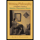 Writing Philosophy: A Student's Guide to Writing Philosophy Essays