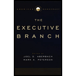Institutions of American Democracy : Executive Branch