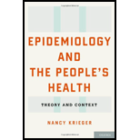 Epidemiology and the People's Health (Hardback)
