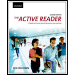 Active Reader: Strategies for Academic Reading and Writing (Canadian)