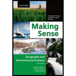 Making Sense: Geography and Environmental Sciences : A Student's Guide to Research and Writing