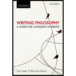 Writing Philosophy (Canadian)