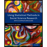 Using Statistical Methods in Social Science Research: With a Complete SPSS Guide