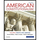 American Constitionalism, Volume 2