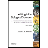 Writing in the Biological Sciences