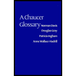 Chaucer Glossary