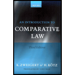 Introduction to Comparative Law