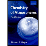 Chemistry of Atmospheres: An Introduction to the Chemistry of the Atmospheres of Earth, the Planets, and Their Satellites (Paperback)