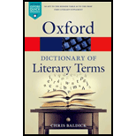 Oxford Dictionary of Literary Terms