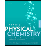 Atkins' Physical Chemistry (Volume 2) - With Access