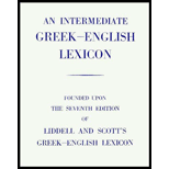 Intermediate Greek - English Lexicon