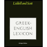 Greek-English Lexicon (Abridged)