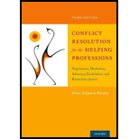 Conflict Resolution for the Helping Professions