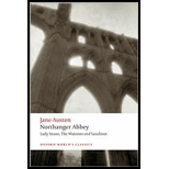 Northanger Abbey, Lady Susan, The Watsons, and Sanditon