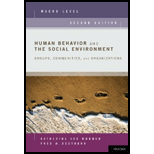 Human Behavior and Social Environment : Macro Level