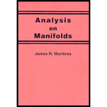 Analysis on Manifolds (Paperback)