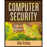 Computer Security : Art and Science