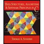 Data Structures, Algorithms and Software Principles in C