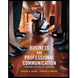 Business and Professional Communication - Text Only