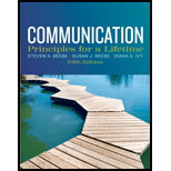 Communication: Principles for a Lifetime - Text Only