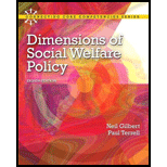 Dimensions of Social Welfare Policy