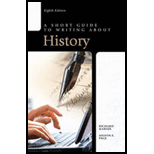 Short Guide to Writing About History