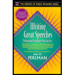 Writing Great Speeches