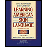 Learning American Sign Language: Levels I and II, Beginning and Intermediate - Text Only