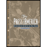 Press and America : An Interpretive History of the Mass Media