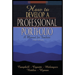 How to Develop a Professional Portfolio : A Manual for Teachers