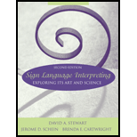 Sign Language Interpreting: Exploring Its Art and Science - Text Only