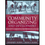 Community Organizing and Development