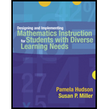 Designing and Implementing Mathematics Instruction for Students with Diverse Learning Needs