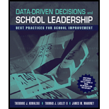 Data Driven Decisions and School Leadership