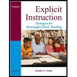 Explicit Instruction: Strategies for Meaningful Direct Teaching