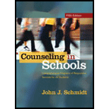 Counseling In Schools: Comprehensive Programs of Responsive Services for All Students