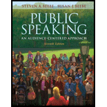 Public Speaking : Audience-Centered Approach