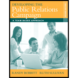 Developing Public Relations Campaign : Team-Based Approach