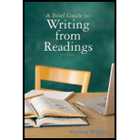 Brief Guide to Writing From Readings