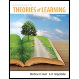 Introduction to Theories of Learning (Hardback)
