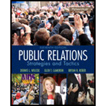 Public Relations: Strategies and Tactics - Text Only