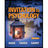Invitation to Psychology - Text Only