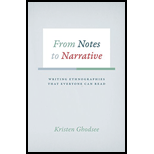 From Notes to Narrative