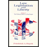 Law, Legislation and Liberty, Vol. 3 : The Political Order of a Free People